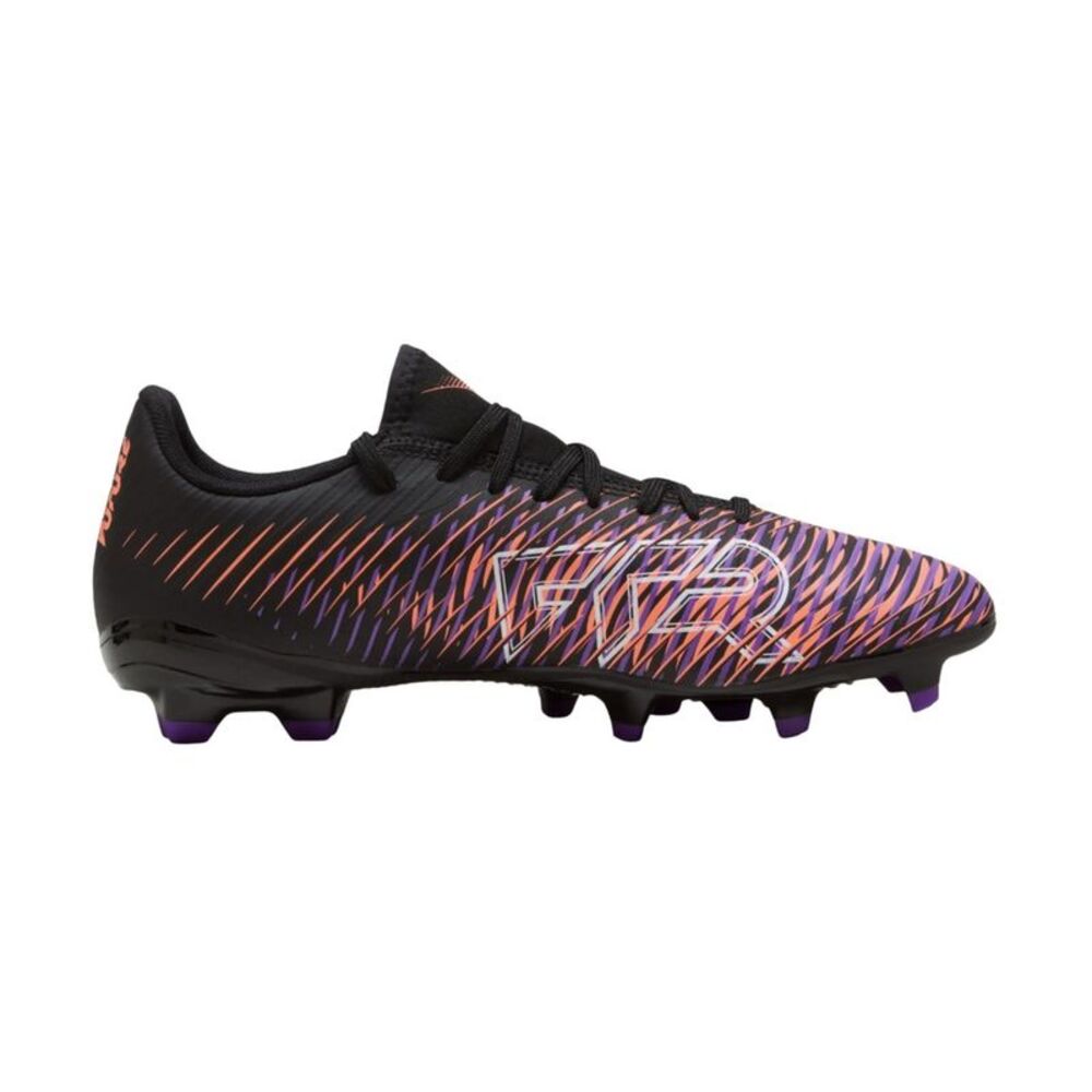 Puma Childrens/Kids Future 8 Play FG/AG Soccer Cleats / Black/Red